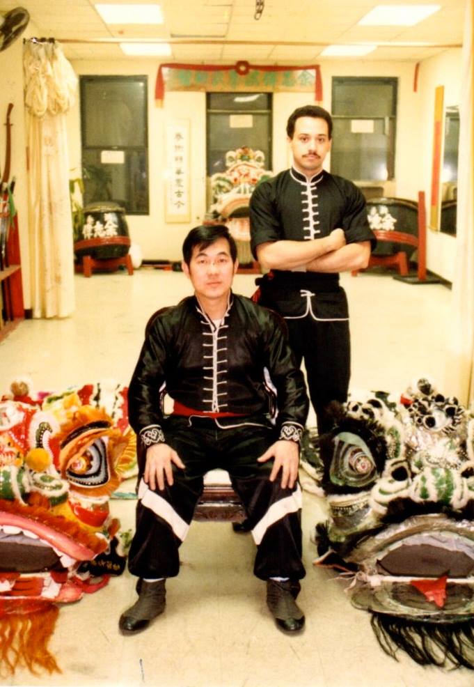 Sifu Pedro with Master Frank Yee