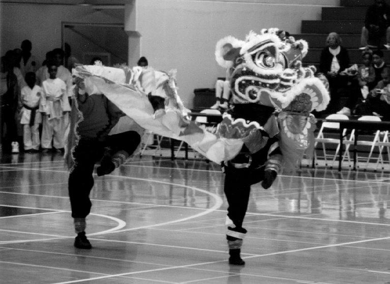tony and Pedro lion dance