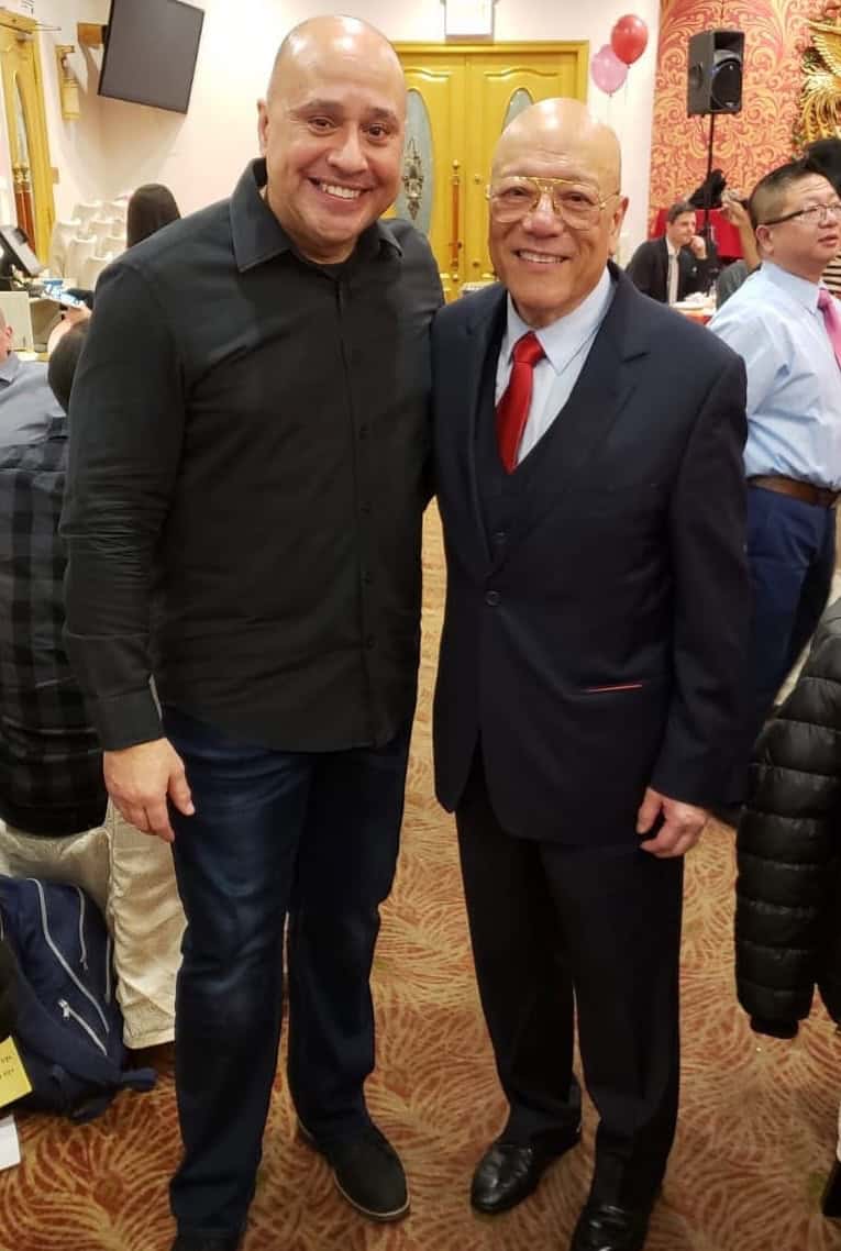 Sifu Pedro and Lee Moy Shan