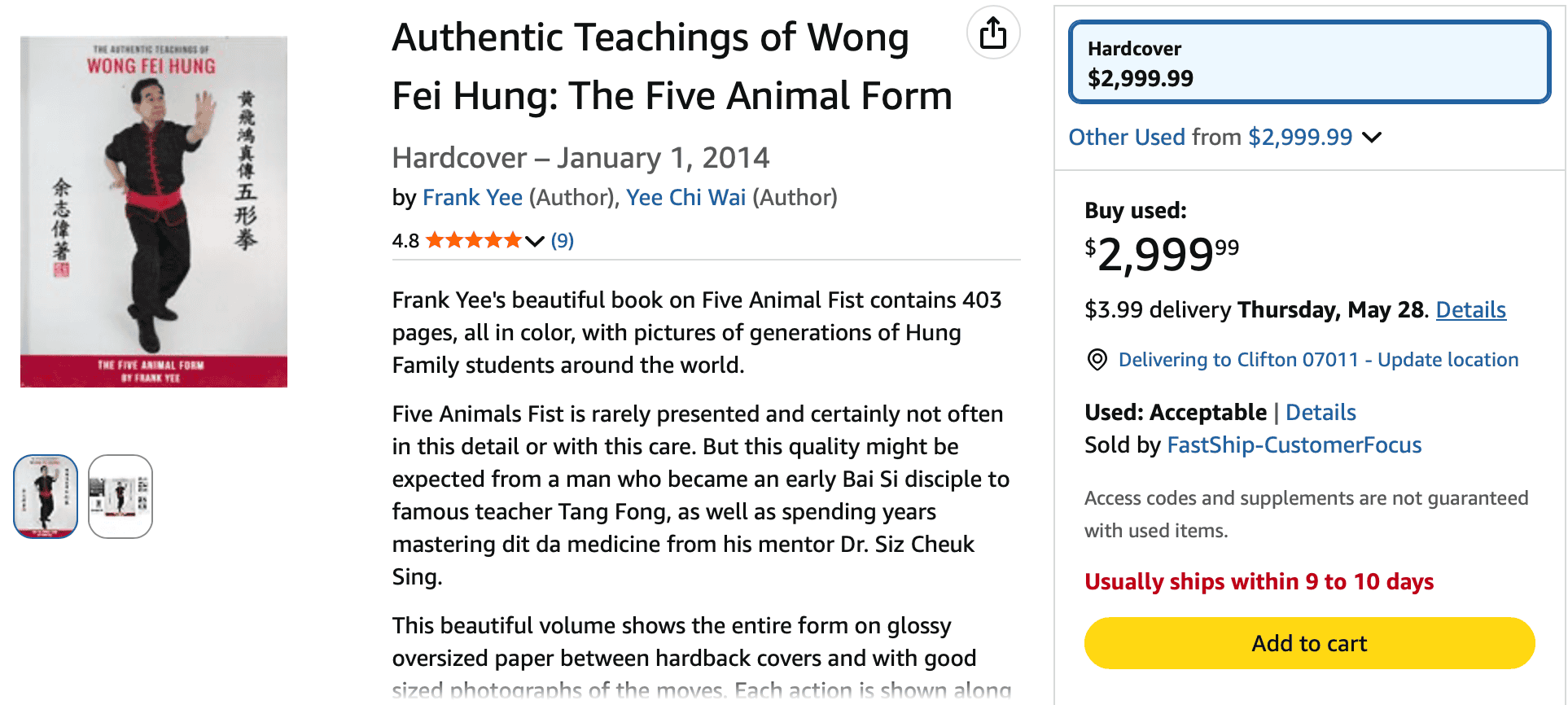 Amazon Sifu’s book